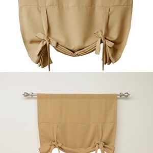 Best Home Fashion Blackout Curtain Panel – Tan / Beige